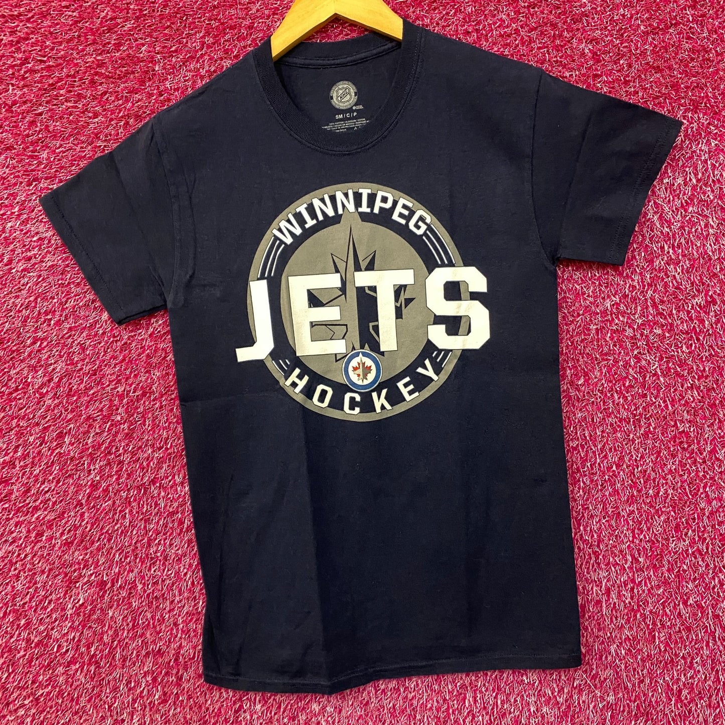 Winnipeg Jets NHL Hockey Graphic Design T-Shirt SM