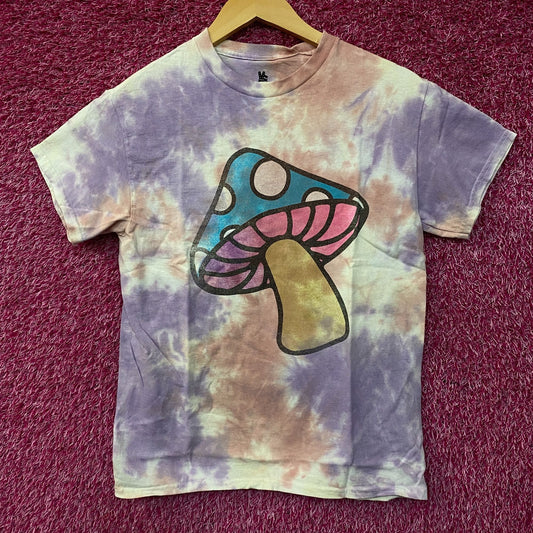 Junk Food Clothing Mushroom Graphic Tie Dye T-Shirt XS