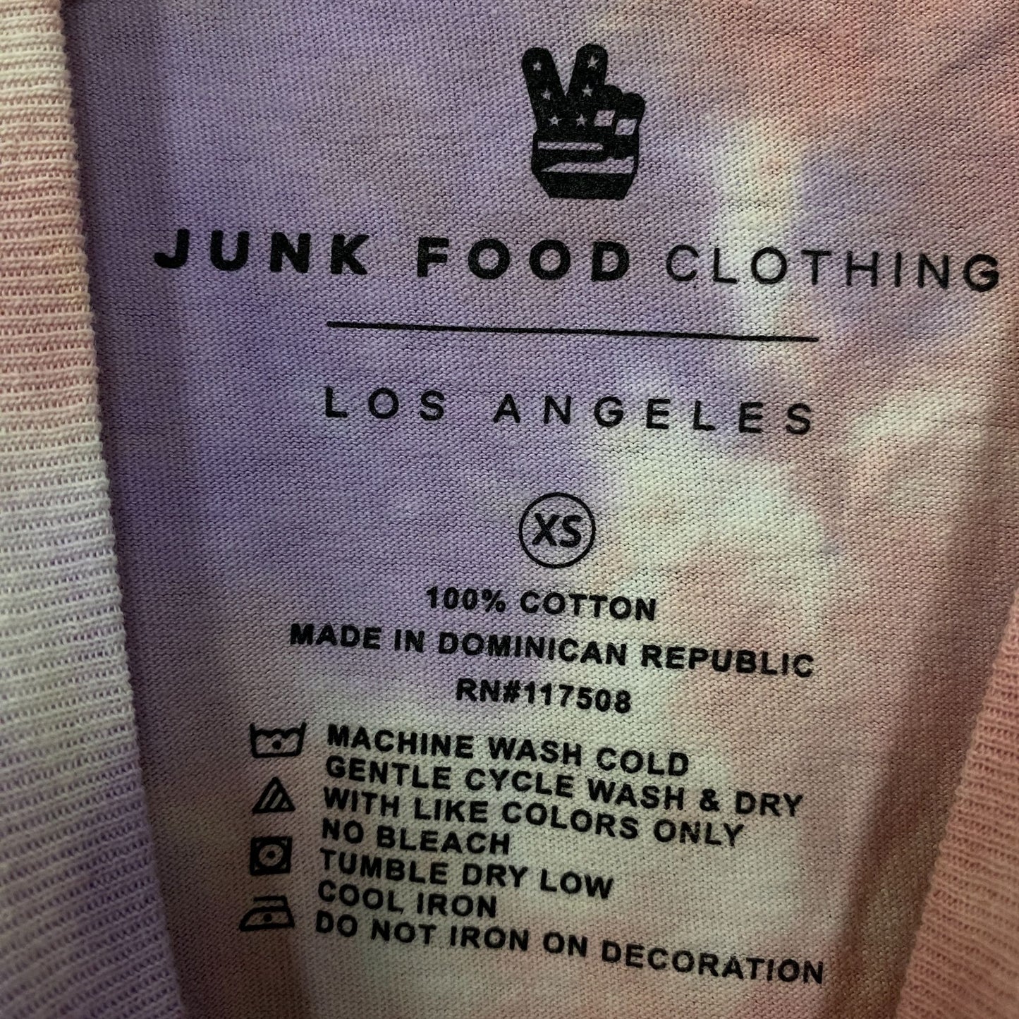 Junk Food Clothing Mushroom Graphic Tie Dye T-Shirt XS
