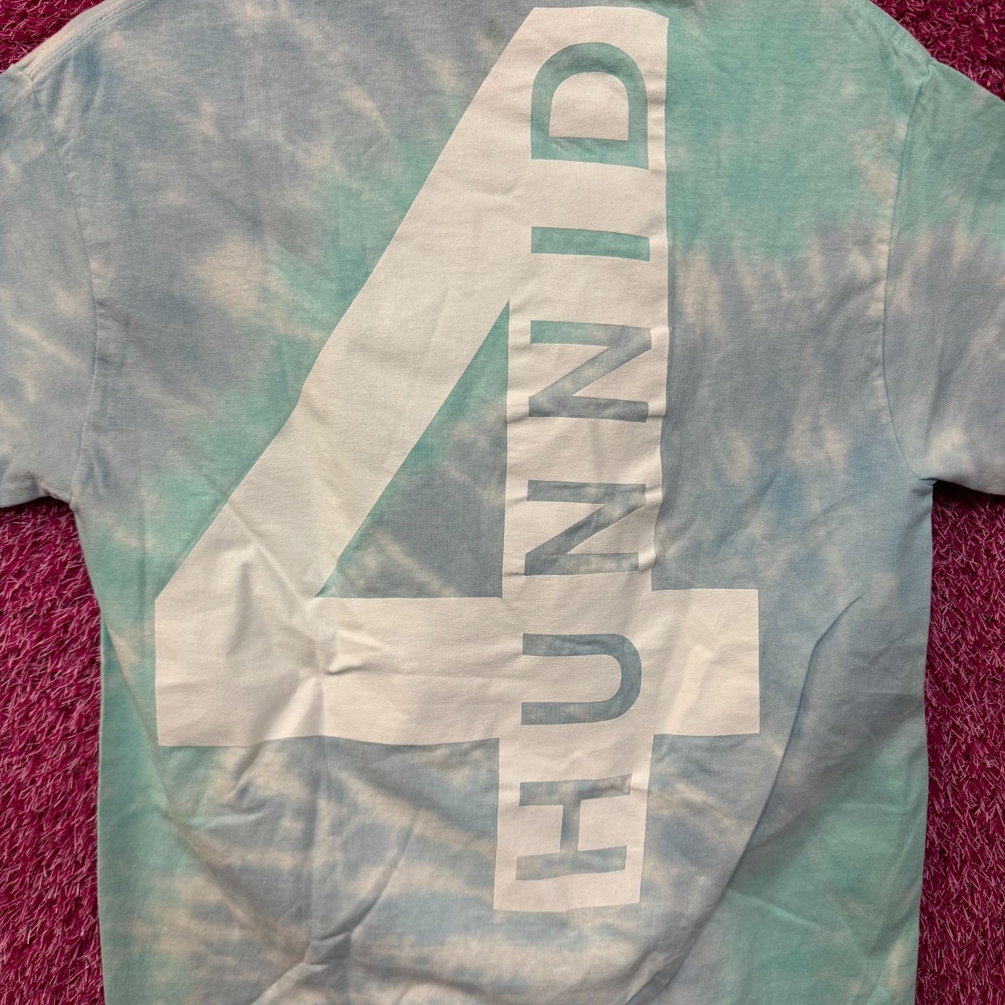 YG 4hunnid West Coast Rap Street Culture Hip Hop Tie Dye M