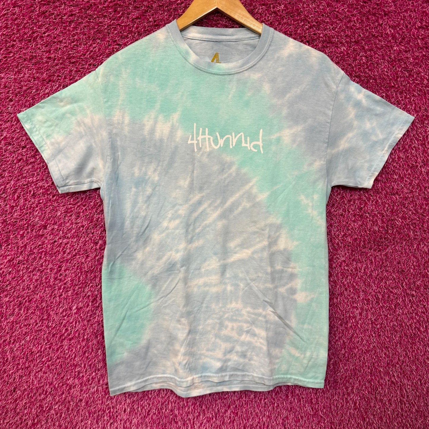 YG 4hunnid West Coast Rap Street Culture Hip Hop Tie Dye M