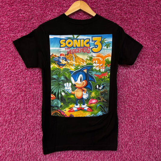 Sonic The Hedgehog 3 Cartoon Promo T-Shirt Extra Small