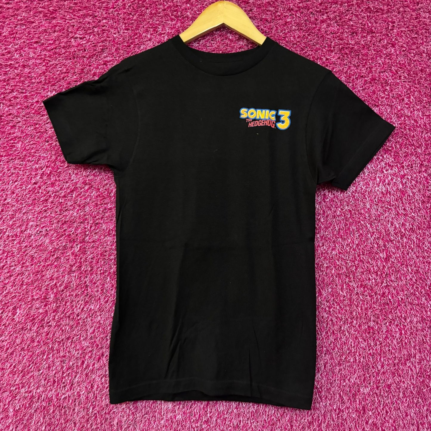 Sonic The Hedgehog 3 Cartoon Promo T-Shirt Extra Small