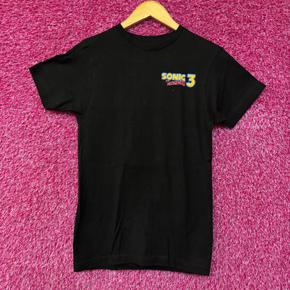 Sonic The Hedgehog 3 Cartoon Promo T-Shirt Extra Small