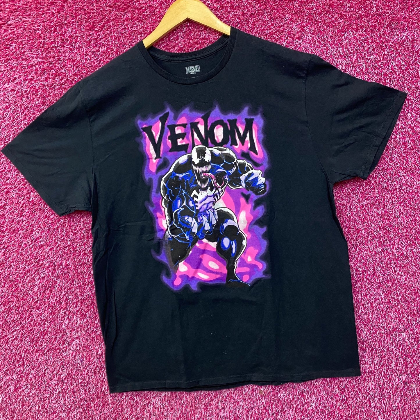 Marvel Venom Spider-Man Villain Purple Haze T-Shirt 2XL