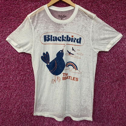 Junk Food Clothing Women's The Beatles "Blackbird" Graphic Tee XS