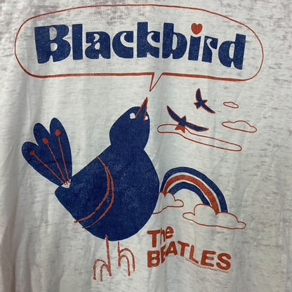 Junk Food Clothing Women's The Beatles "Blackbird" Graphic Tee XS