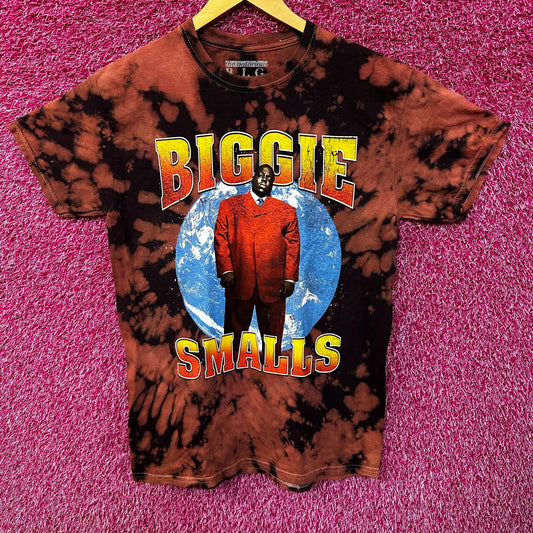 Notorious Big Bleach Dye Rap Tshirt size Medium