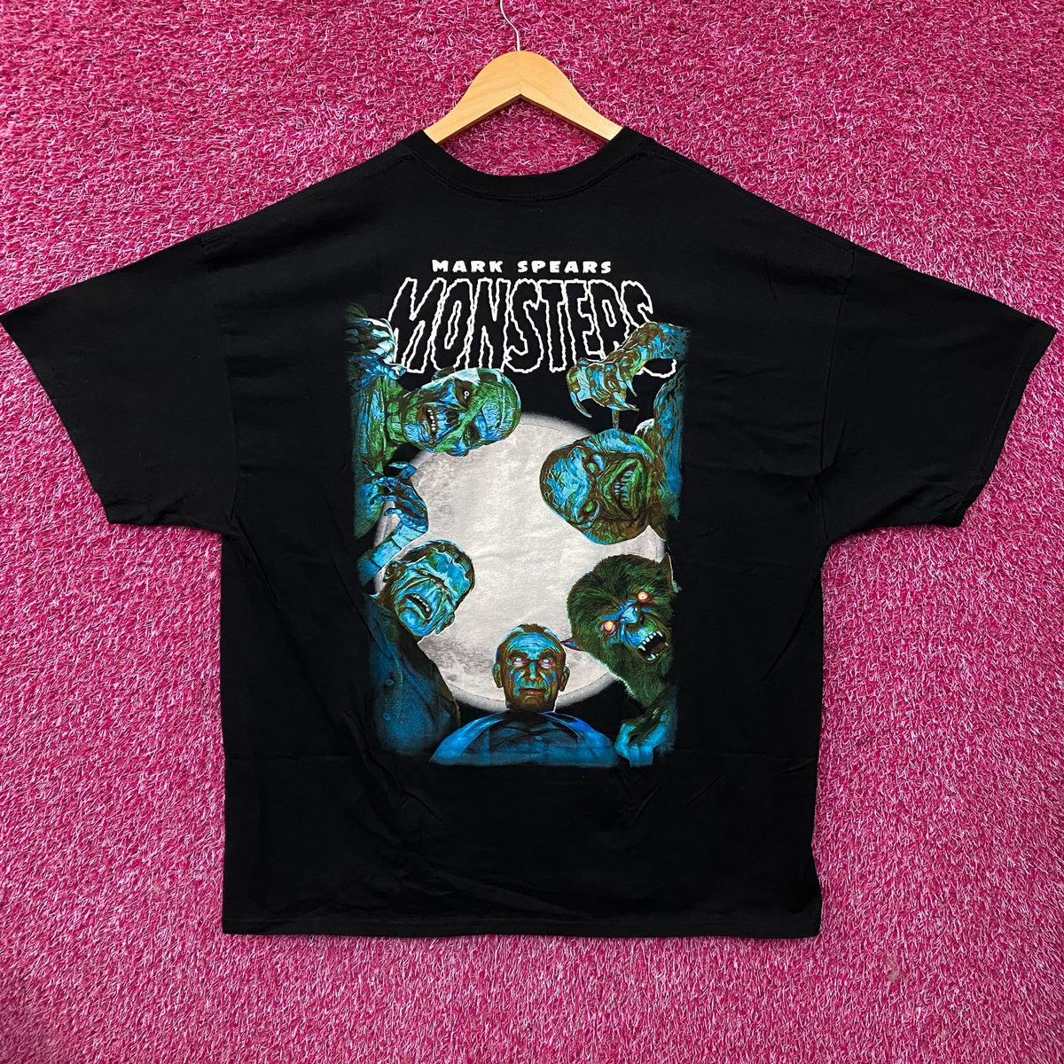 Mark Spears Monsters Last Supper Horror Graphic T-Shirt 2XL