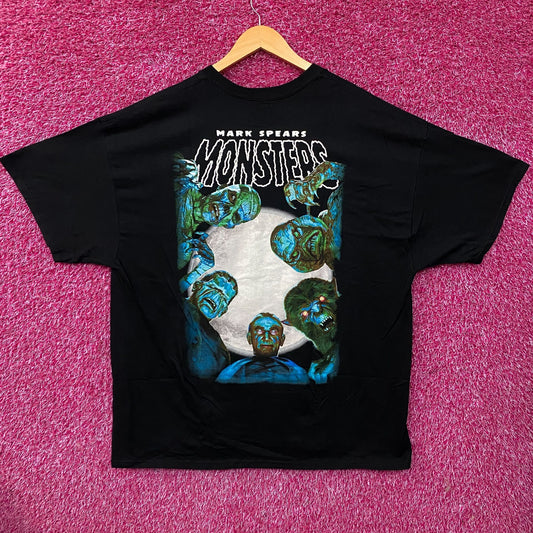 Mark Spears Monsters Last Supper Horror Graphic T-Shirt 2XL
