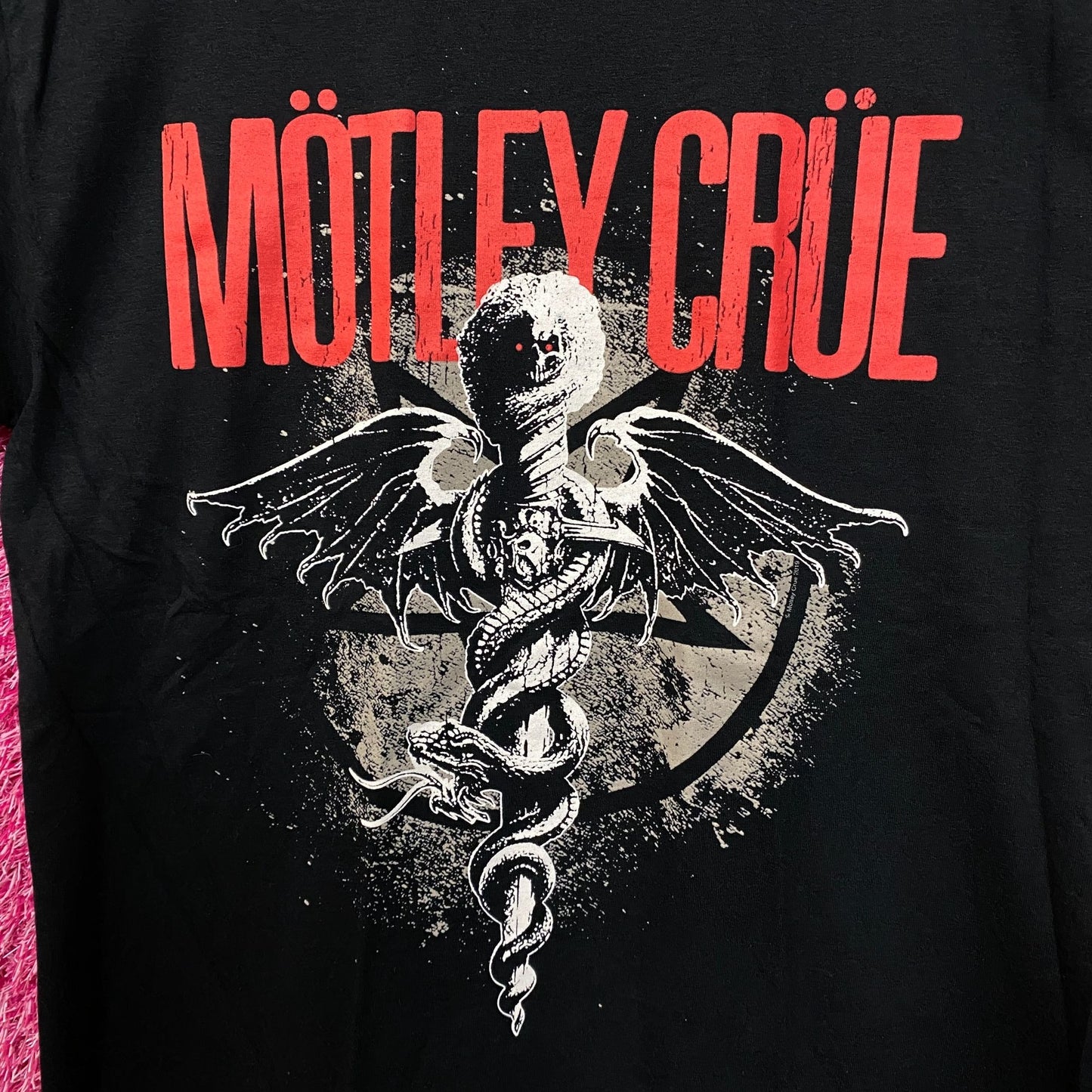 Motley Crue Dr Feel Good Album Art Heavy Metal Band Tee S