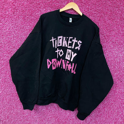 Machine Gun Kelly (MGK) Tickets to My Downfall Sweatshirt XL