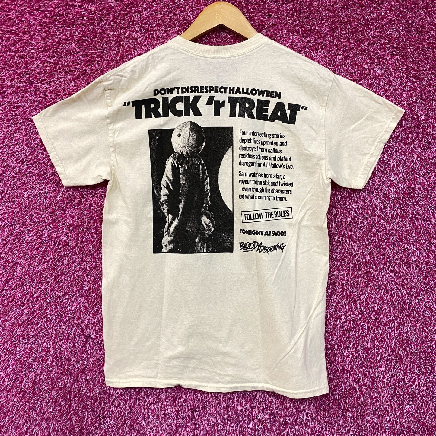 Bloody Disgusting Trick 'r Treat Sam Horror T-Shirt Medium