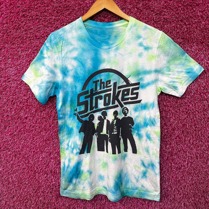 The Strokes Tour Rock Tie Dye Tshirt size Medium