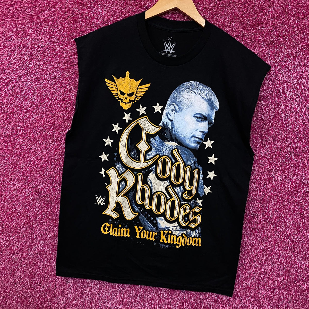 WWE Cody Rhodes Muscle Tank Top Large