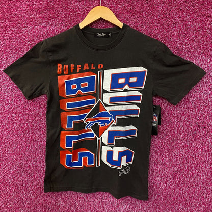Junk Food Clothing Buffalo Bills Split Retro Style Women's T-Shirt XS