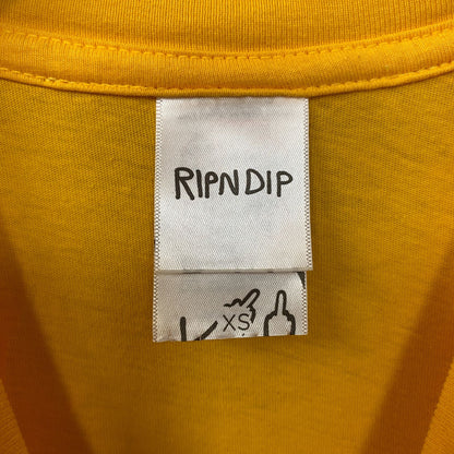 RIPNDIP Lord Nermal Break Yo Self Alien Yellow T-Shirt Extra Small