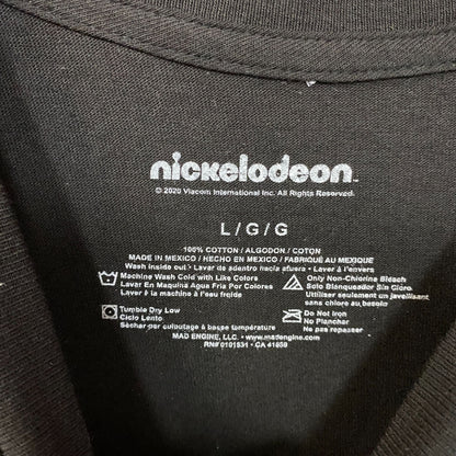 Nickelodeon 90's Cartoons Pile Up Cartoon Characters Group Shot Graphic Tee Large