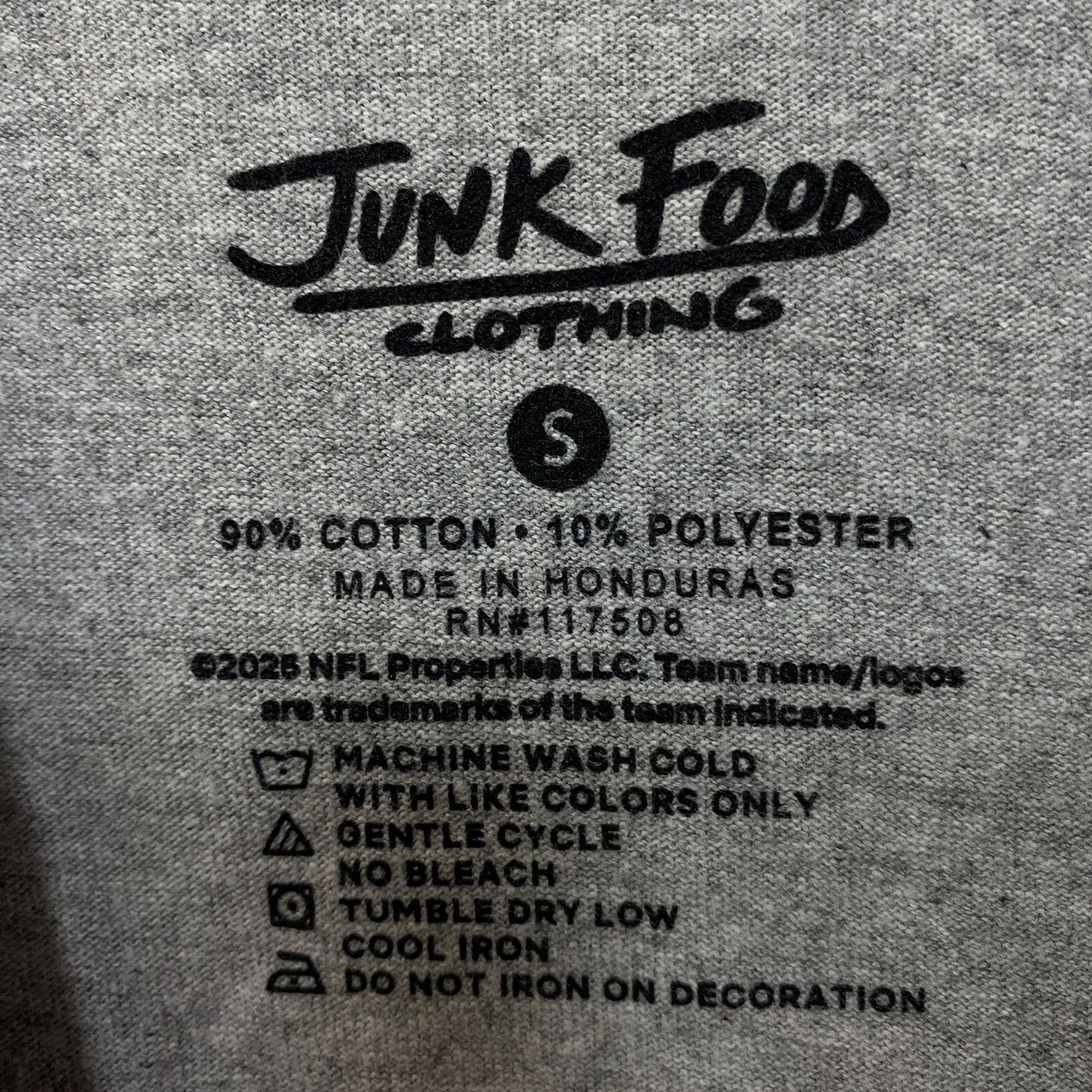 Junk Food Clothing Denver Broncos Bootleg Flea Market Tee Small