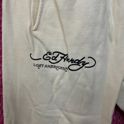 Ed Hardy x Machine Gun Kelly Americana Style Sweat Pants Size Small