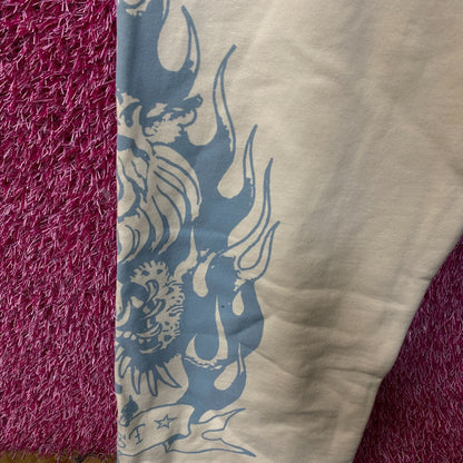 Ed Hardy x Machine Gun Kelly Americana Style Sweat Pants Size Small