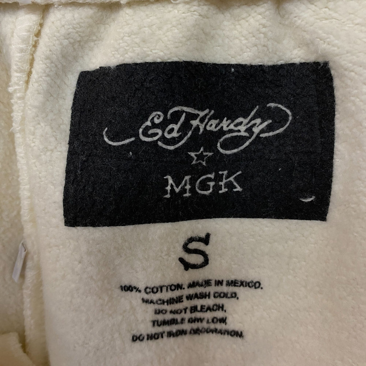 Ed Hardy x Machine Gun Kelly Americana Style Sweat Pants Size Small