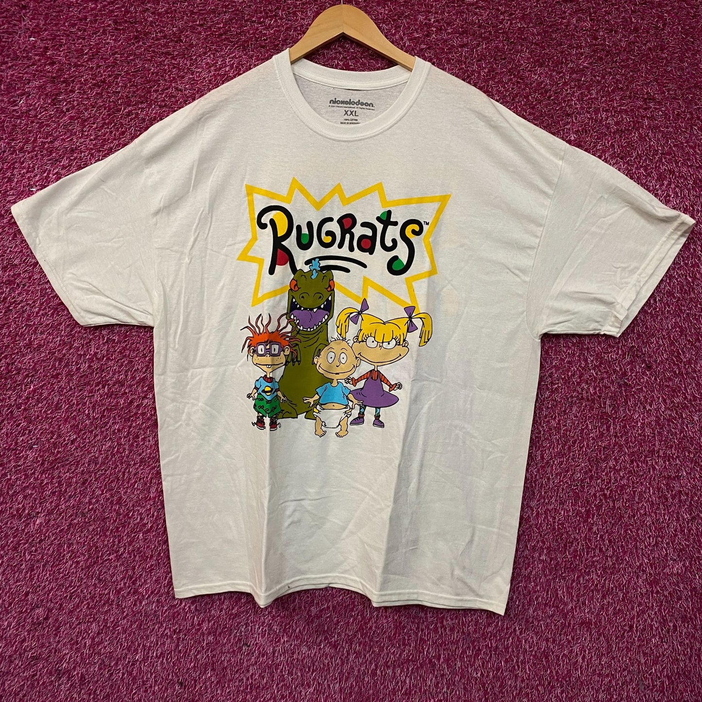 Nickelodeon Rugrats Retro Cartoon Graphic T-shirt 2XL