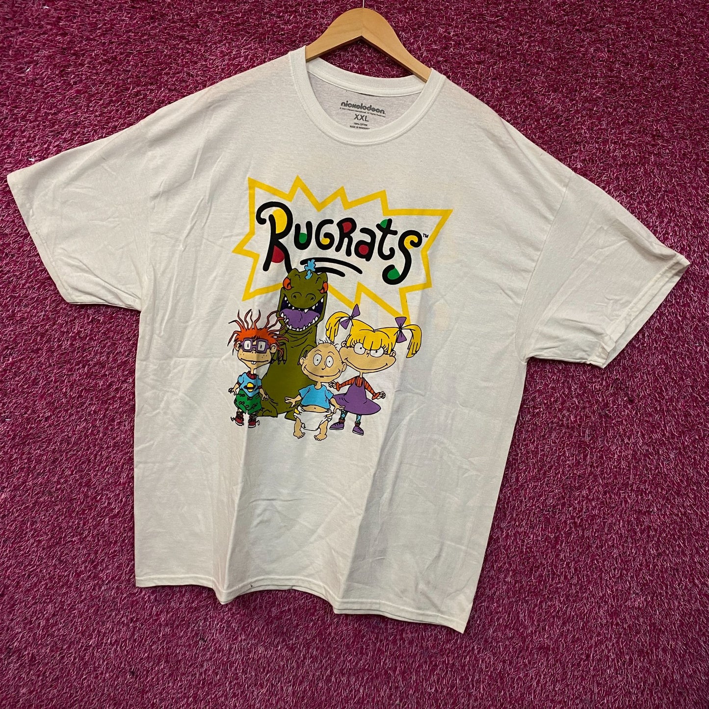 Nickelodeon Rugrats Retro Cartoon Graphic T-shirt 2XL