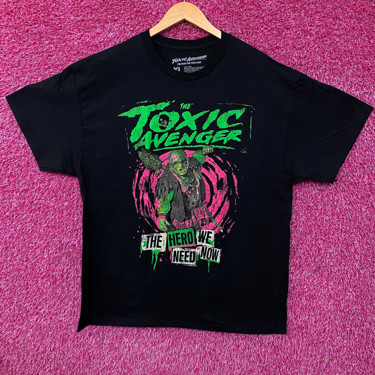 The Toxic Avenger: The Hero We Need Now T-Shirt XL