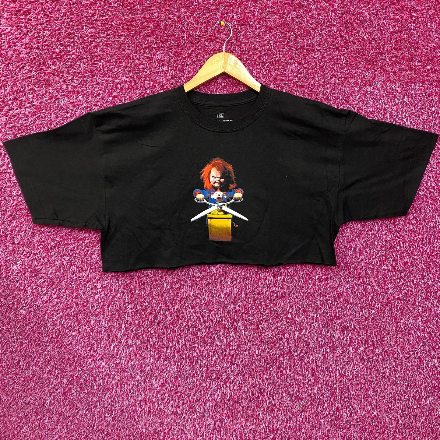 Chucky Child's Play Horror Film Crop Top XL