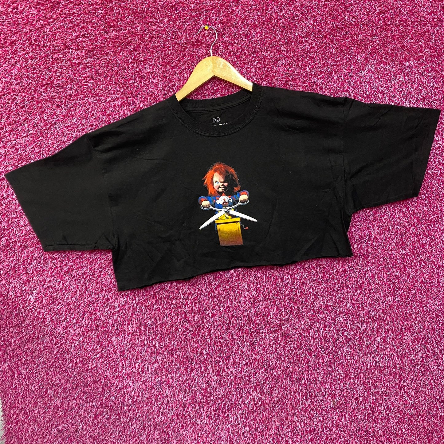 Chucky Child's Play Horror Film Crop Top XL