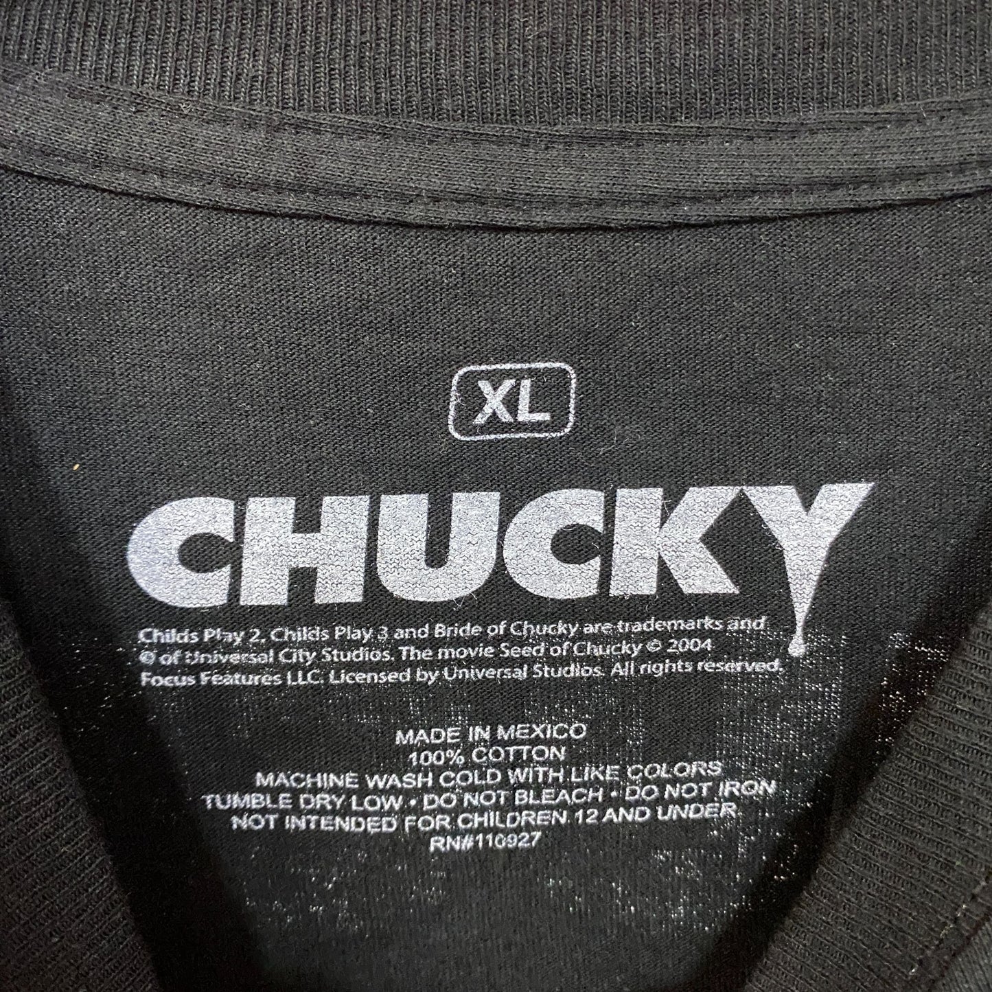Chucky Child's Play Horror Film Crop Top XL