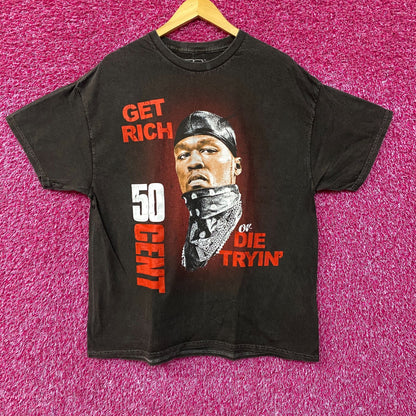 50 Cent Get Rich or Die Tryin T-Shirt Large