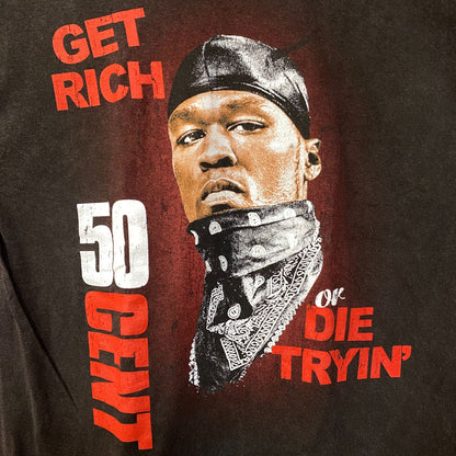 50 Cent Get Rich or Die Tryin T-Shirt Large