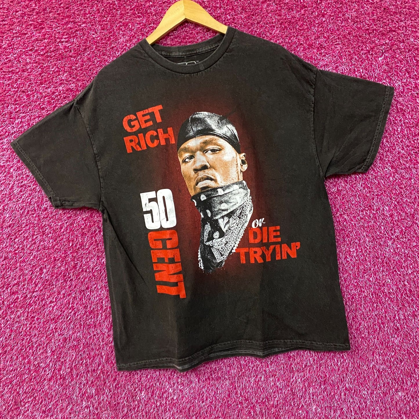 50 Cent Get Rich or Die Tryin T-Shirt Large