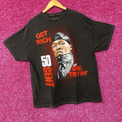 50 Cent Get Rich or Die Tryin T-Shirt Large