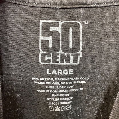 50 Cent Get Rich or Die Tryin T-Shirt Large