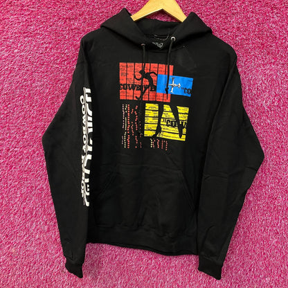 Cowboy Bebop Graphic Design Anime Hoodie Medium
