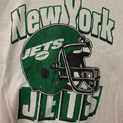 Junk Food Clothing NFL New York Jets Throwback Helmet Graphic T-Shirt XS