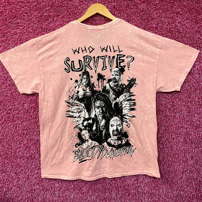 Bloody Disgusting X Terrifier Art The Clown T-Shirt Large