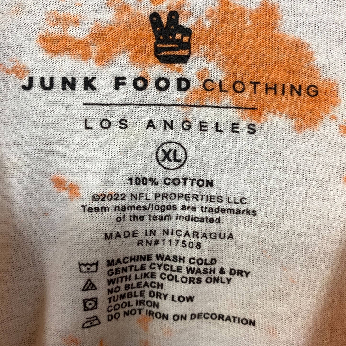 NFL Franchise AFC North Cleveland Browns Tie-Dye Long Sleeve XL