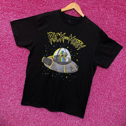 Rick and Morty Cartoon Network Adult Swim TV Series Tee L