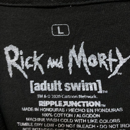 Rick and Morty Cartoon Network Adult Swim TV Series Tee L