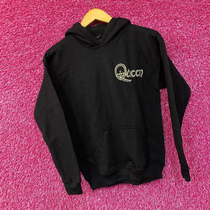 Queen Classic Crest Graphic Pullover Hoodie XS
