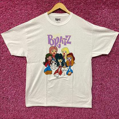 Bratz Original Dolls - Yasmin, Cloe, Jade, and Sasha Graphic T-Shirt XL