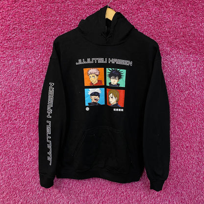 JuJuTsu Kaisen Satoro Gojo Yuji Megumi Nobara Anime Hoodie M