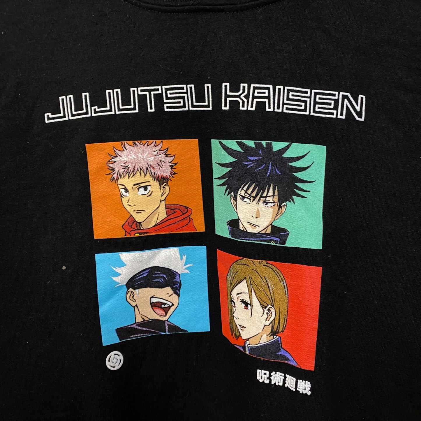 JuJuTsu Kaisen Satoro Gojo Yuji Megumi Nobara Anime Hoodie M