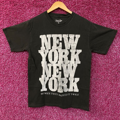 Junk Food New York So Nice They Named It Twice T-Shirt Small