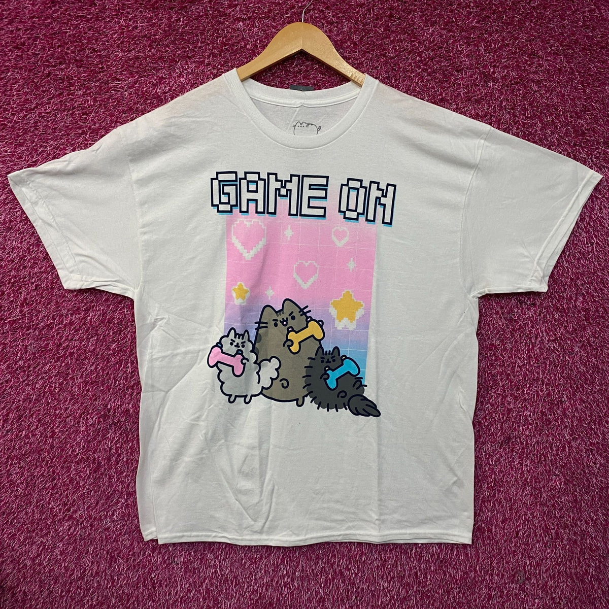 Pusheen "Game On" Graphic T-Shirt XL