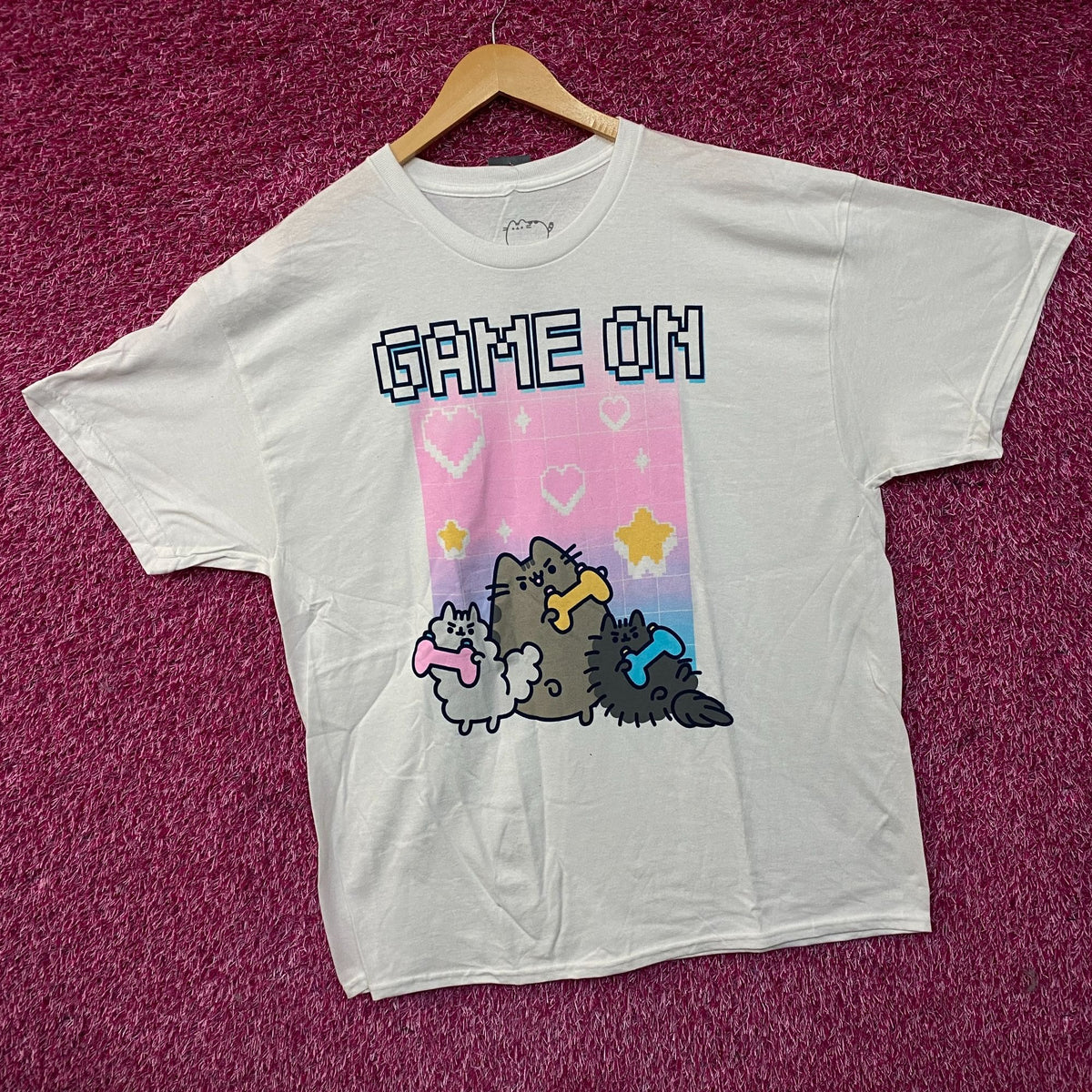 Pusheen "Game On" Graphic T-Shirt XL